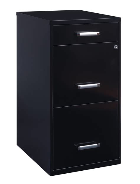 Space Solutions Metal 3 Drawer Vertical File Cabinet 